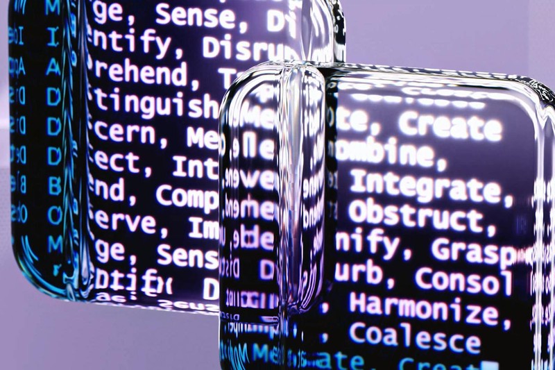 Two professionals in discussion during a political meeting in a modern conference room.