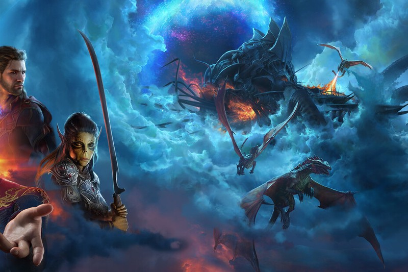 Baldur's Gate 3 promotional artwork