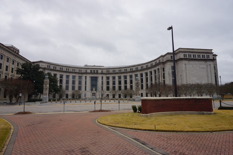 The Frank M. Johnson Jr. Federal Building and U.S. Courthouse in Montgomery, Alabama
