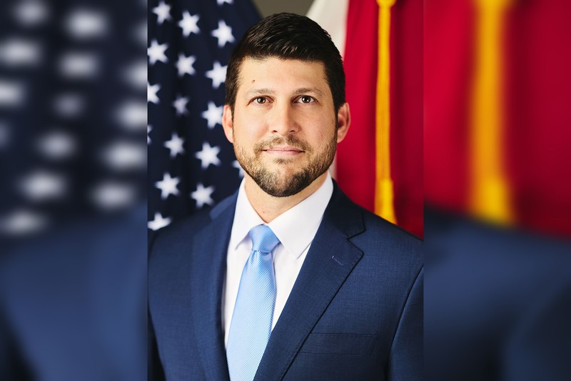 Official portrait of Florida Attorney General James Uthmeier, 2025