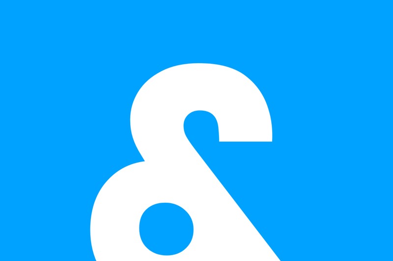 S&box game logo featuring a white stylized S symbol on a bright blue background