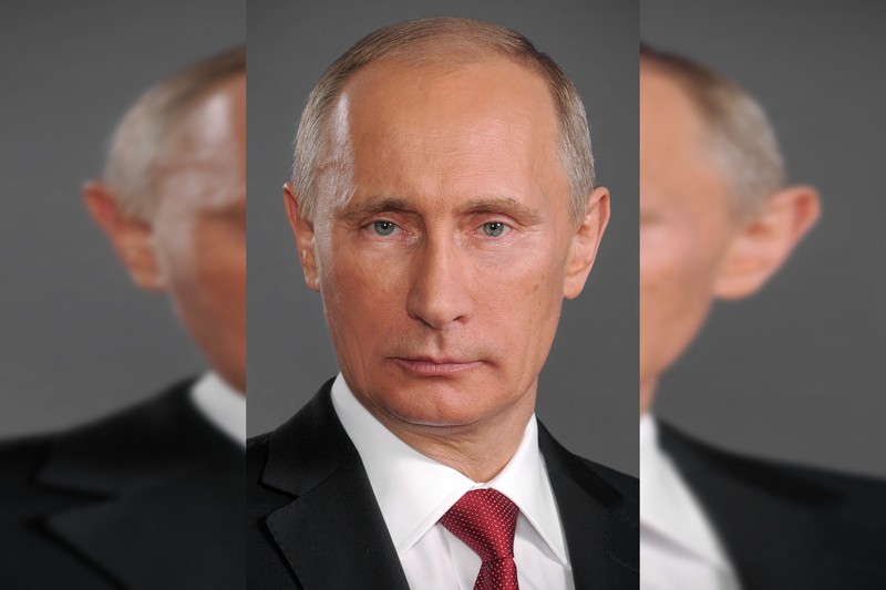 Official portrait of Russian President Vladimir Putin
