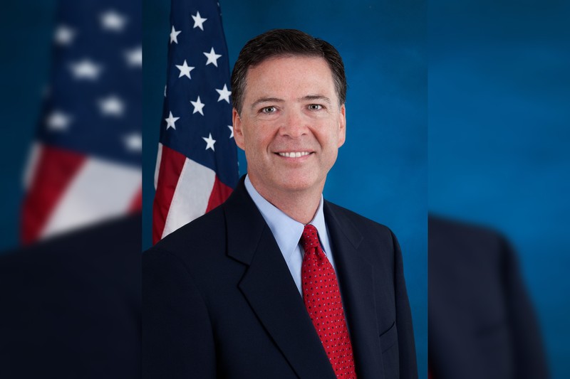Official portrait of James Comey, former Director of the Federal Bureau of Investigation