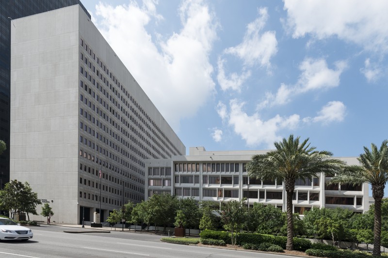 The Hale Boggs Federal Building and Courthouse in New Orleans, home of the 5th Circuit Court of Appeals