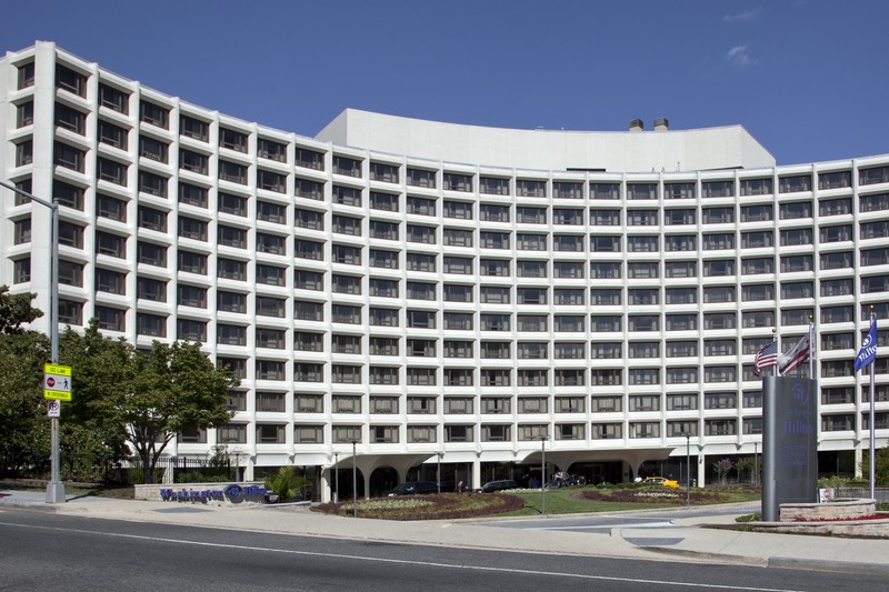 The Washington Hilton Hotel on Connecticut Avenue NW in Washington, D.C.