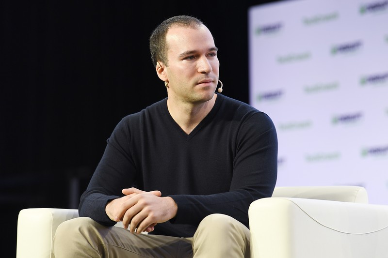 OpenAI co-founder Greg Brockman speaks onstage at TechCrunch Disrupt San Francisco 2019