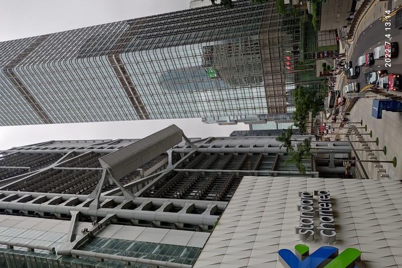 Standard Chartered Bank Building on Queen's Road Central in Hong Kong