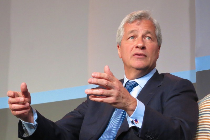 Jamie Dimon speaking at the JPMorgan Healthcare Investment Conference