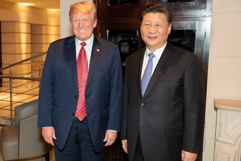 U.S. President Donald Trump and Chinese President Xi Jinping at the 2018 G20 Summit in Buenos Aires